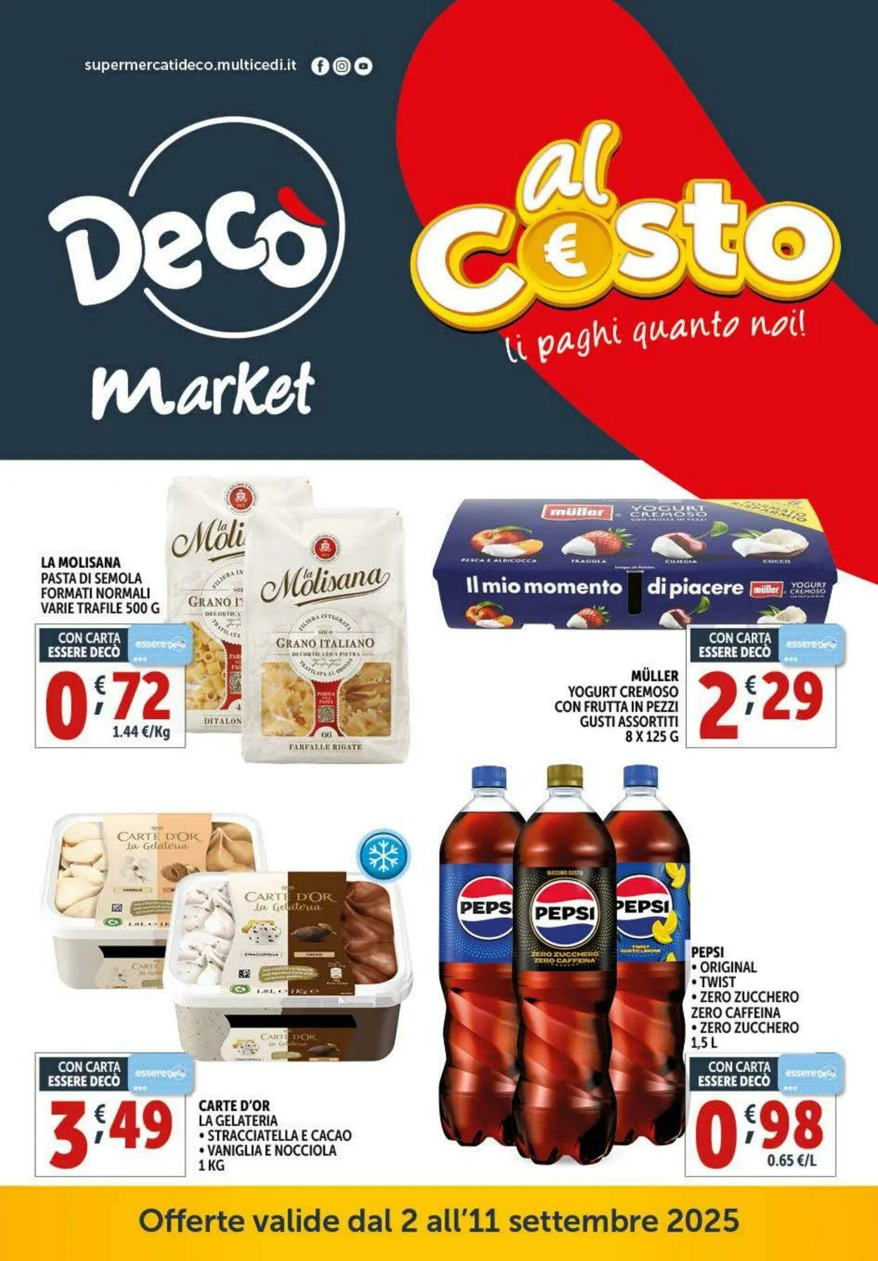 Deco Volantino attuale da 11 settembre a 25 settembre di 2025 - Pagina del volantino 1