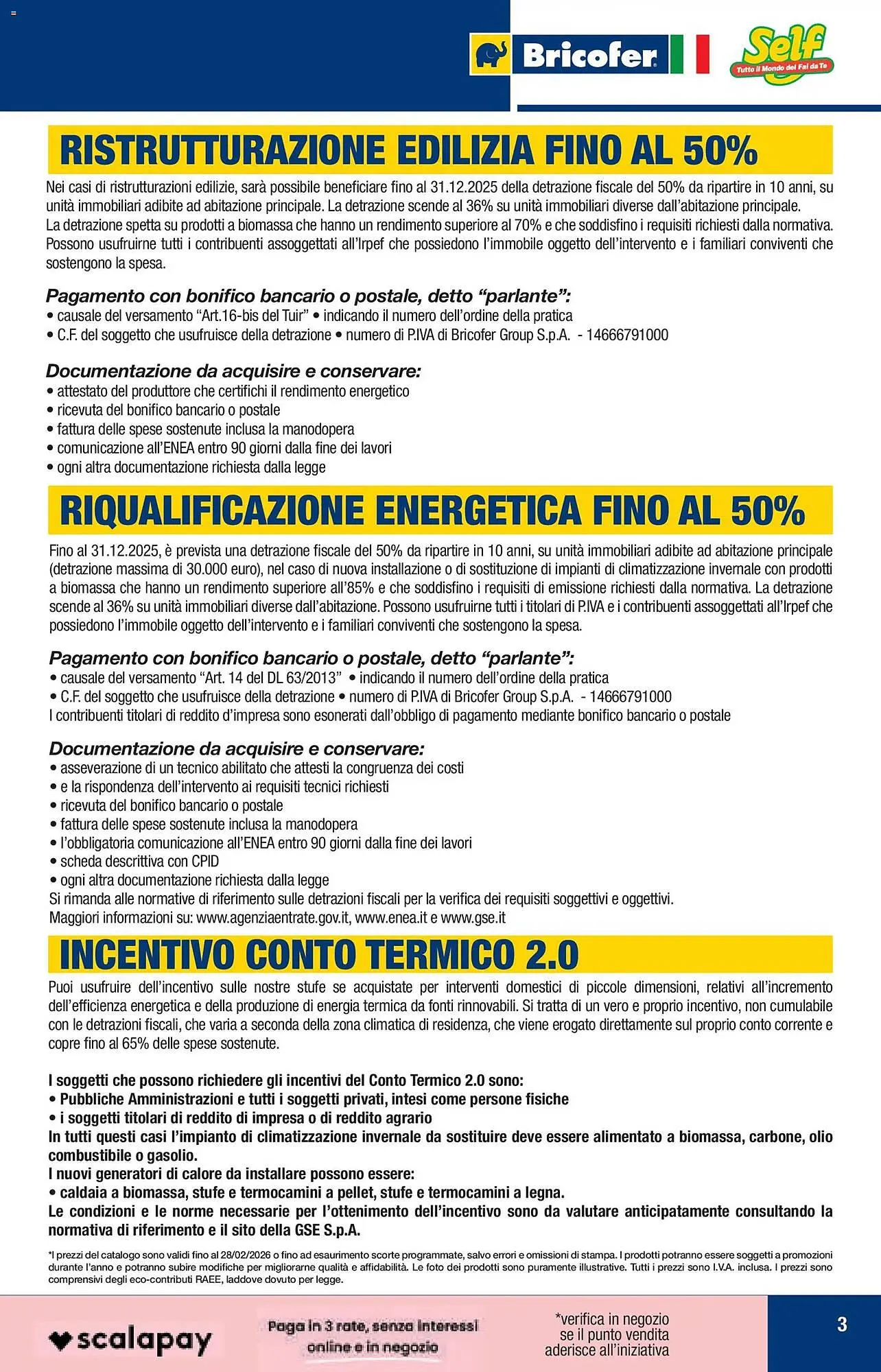 Volantino Self da 22 ottobre a 28 febbraio di 2026 - Pagina del volantino 3