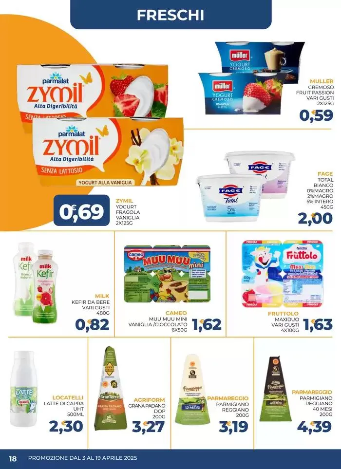 Promozione dal 3 al 19 aprile da 3 aprile a 19 aprile di 2025 - Pagina del volantino 18