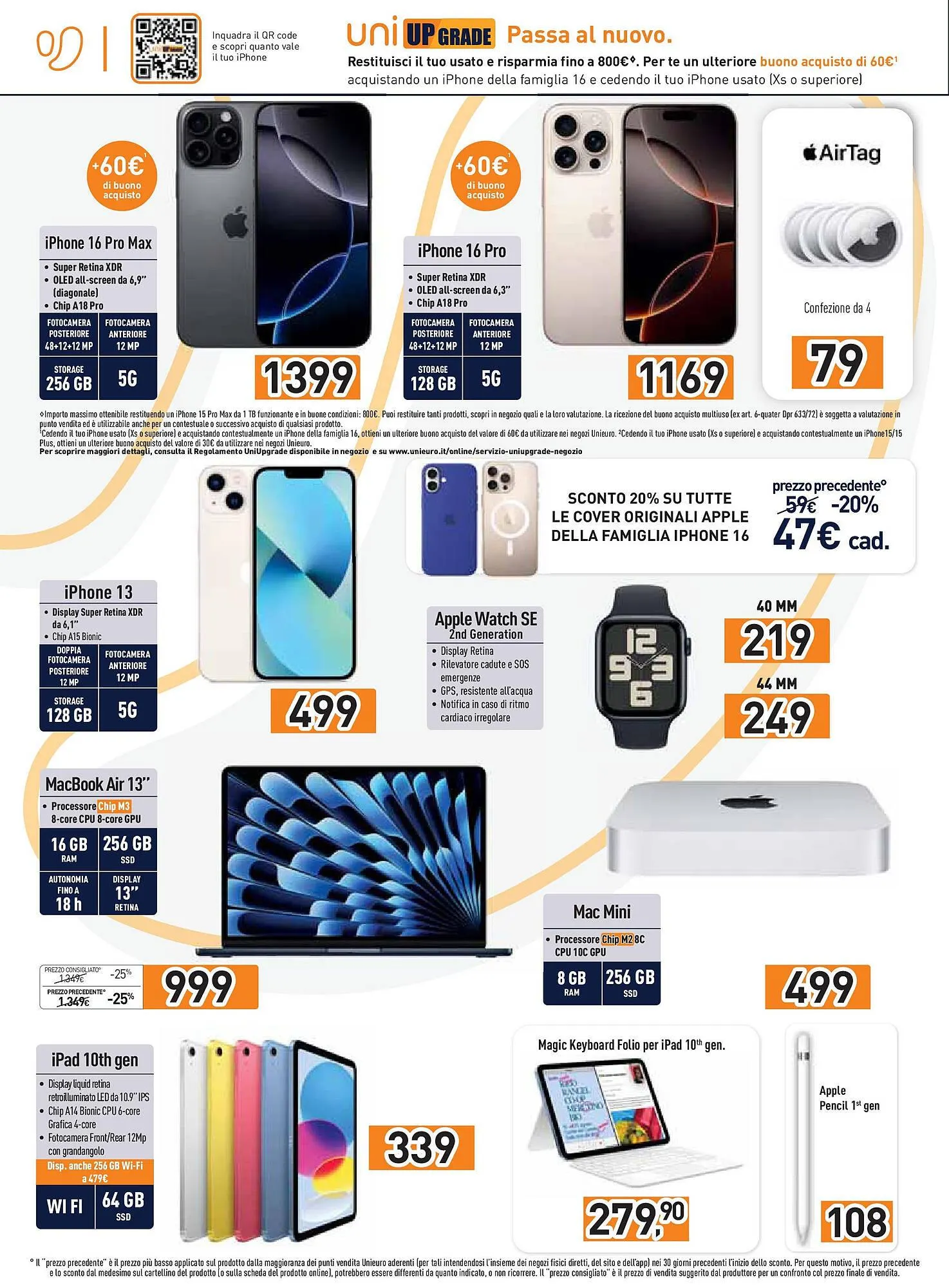 Volantino Unieuro da 27 novembre a 5 dicembre di 2024 - Pagina del volantino 8