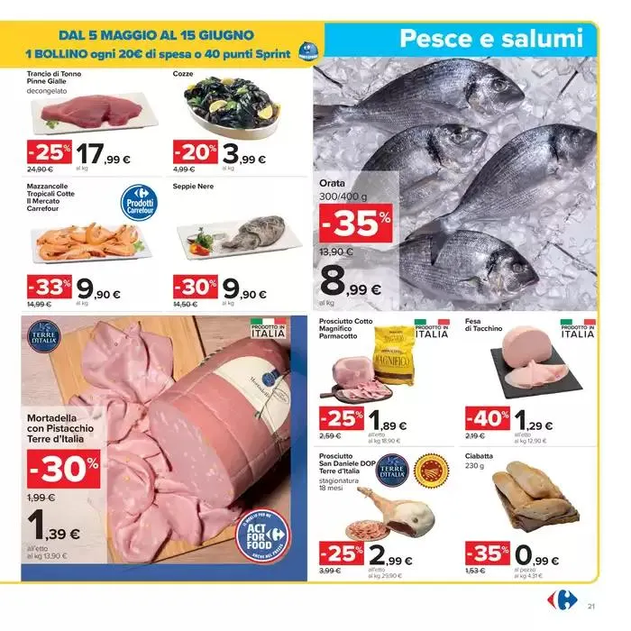 Collezione i puffi  da 5 maggio a 15 maggio di 2025 - Pagina del volantino 21