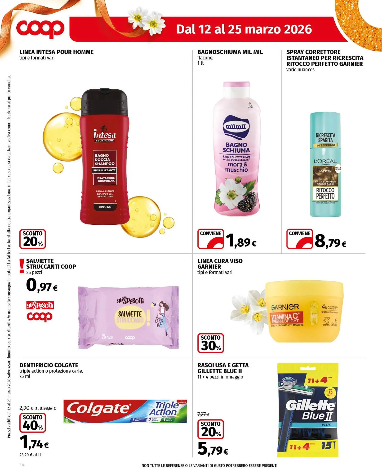 Volantino Coop da 12 marzo a 25 marzo di 2026 - Pagina del volantino 14