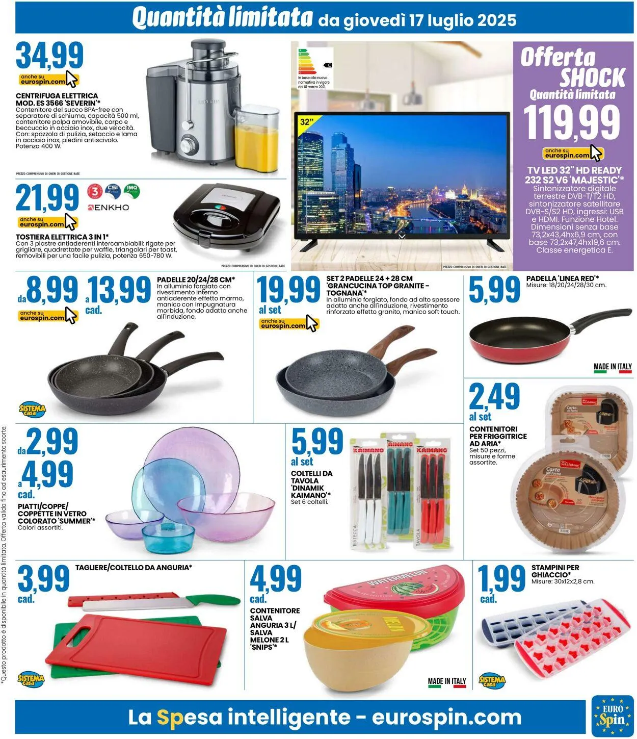 EURO Spin Volantino attuale da 17 luglio a 27 luglio di 2025 - Pagina del volantino 15