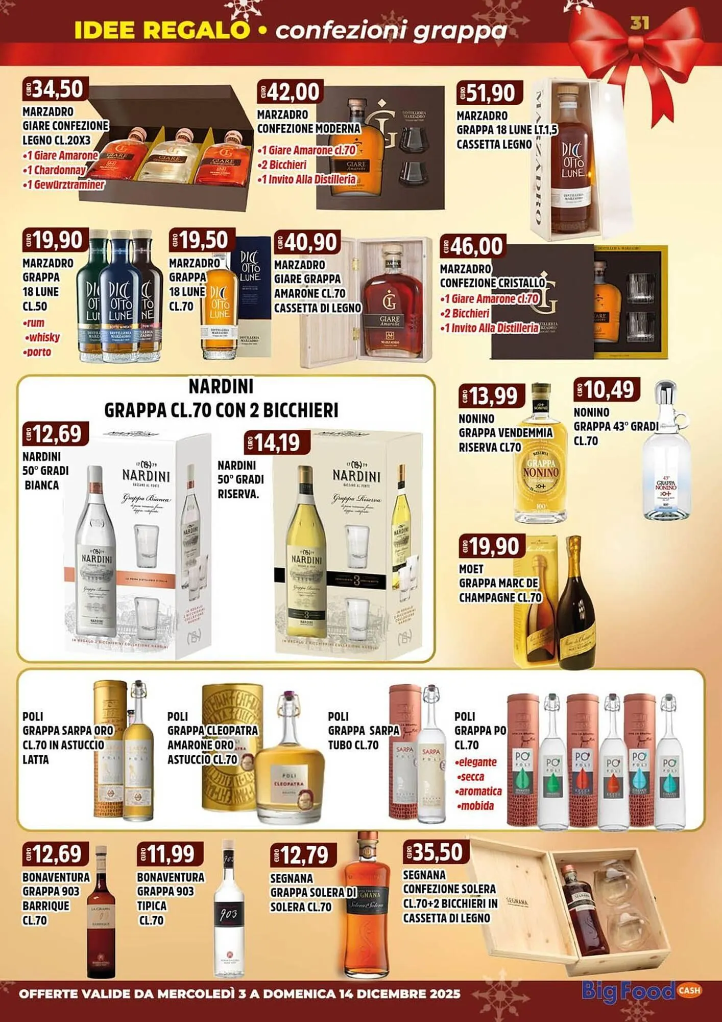 Volantino Big Food da 3 dicembre a 14 dicembre di 2025 - Pagina del volantino 30