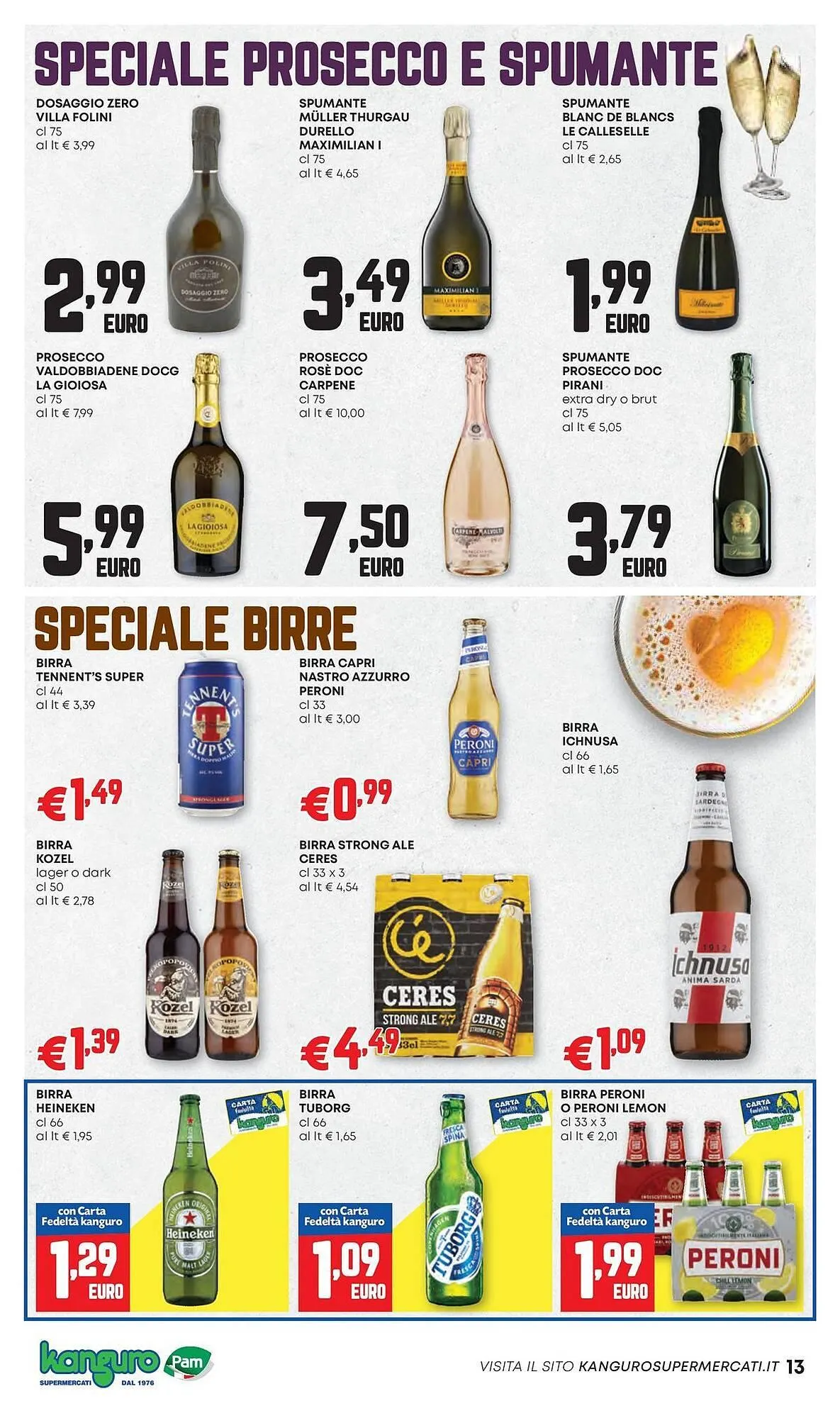 Volantino Kanguro da 10 luglio a 23 luglio di 2025 - Pagina del volantino 13