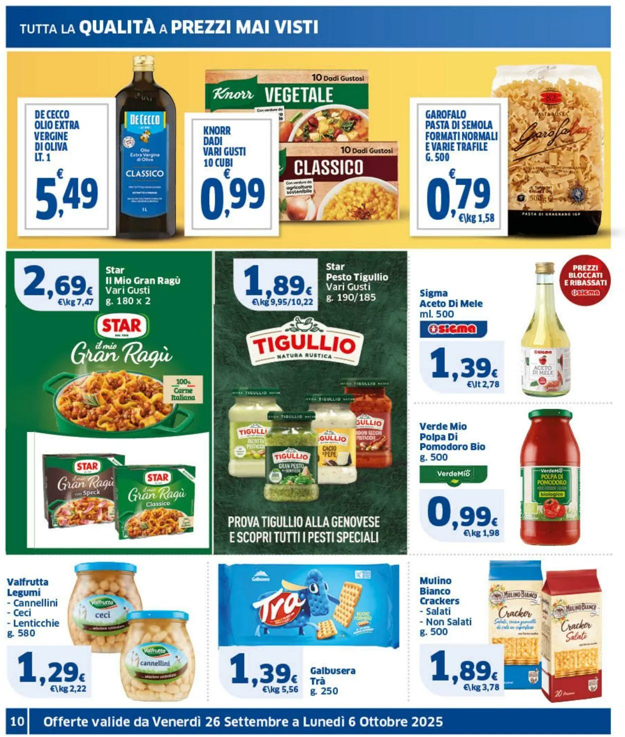 Sigma - Roma Volantino attuale da 26 settembre a 6 ottobre di 2025 - Pagina del volantino 10