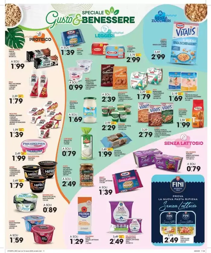 Offerte valide dal 4 al 16 marzo 2025 da 4 marzo a 16 marzo di 2025 - Pagina del volantino 11
