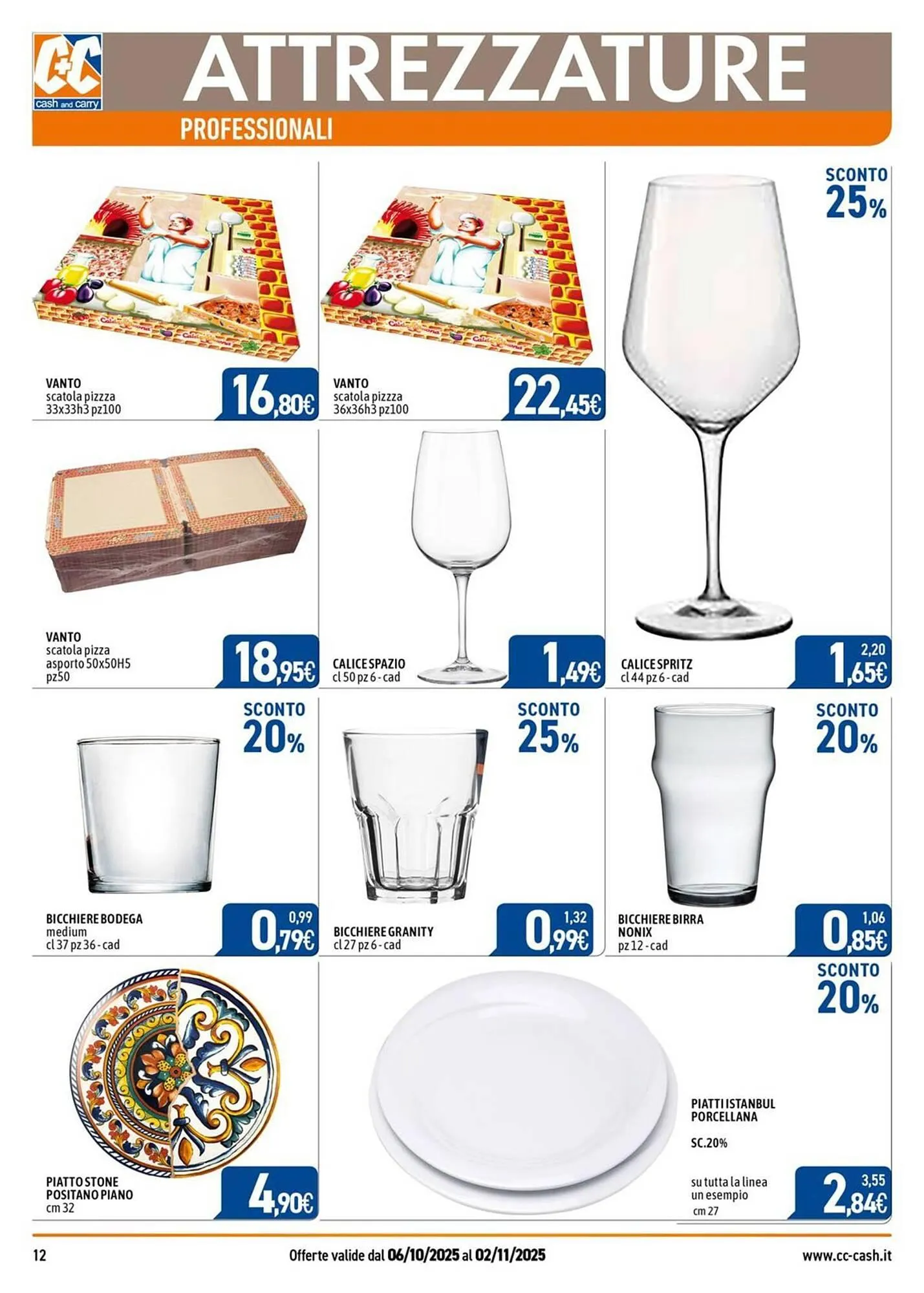 Volantino C+C Italmarket da 6 ottobre a 2 novembre di 2025 - Pagina del volantino 12