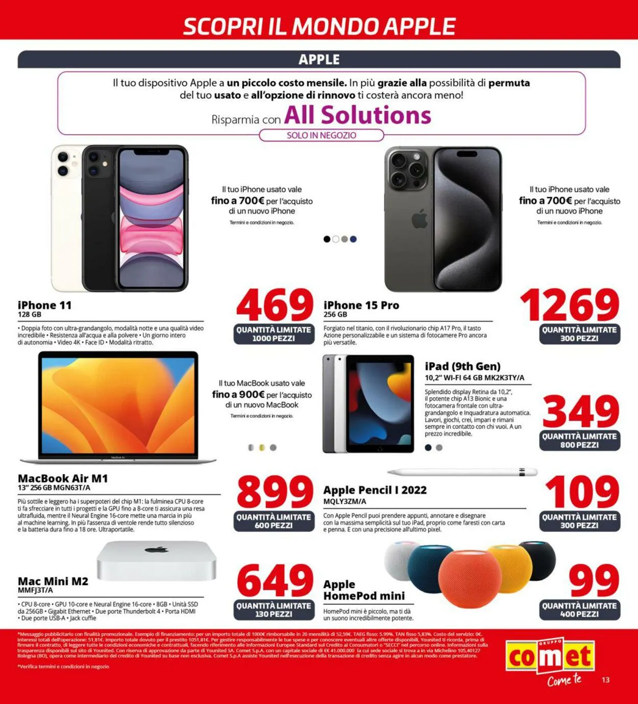 Comet Volantino attuale da 4 gennaio a 17 gennaio di 2024 - Pagina del volantino 13