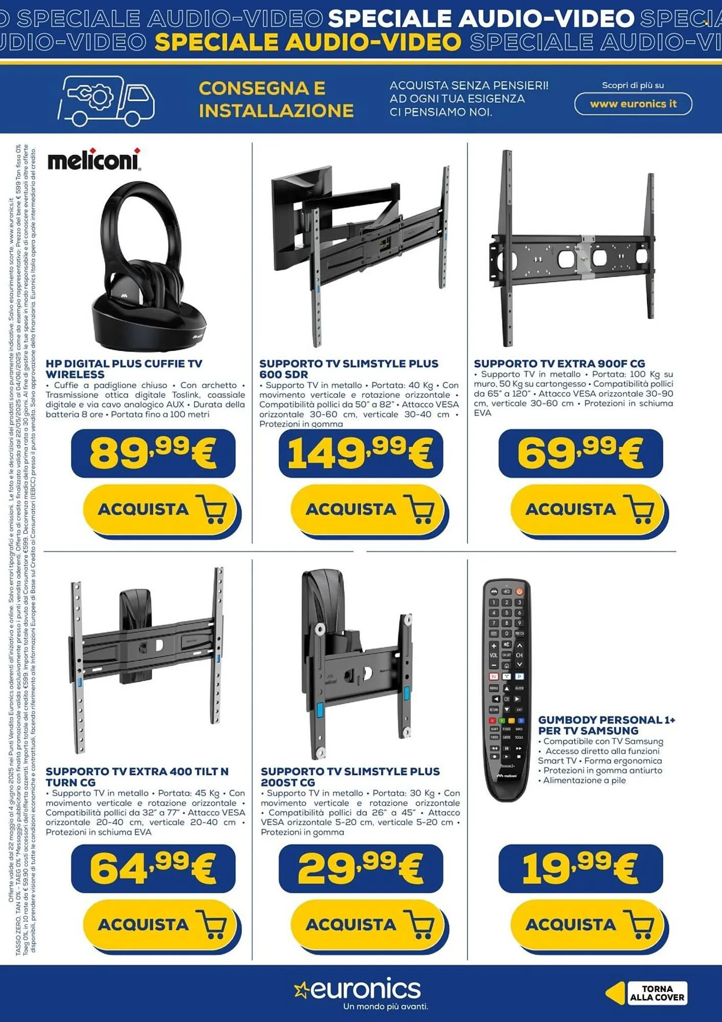 Volantino Euronics da 22 maggio a 4 giugno di 2025 - Pagina del volantino 14