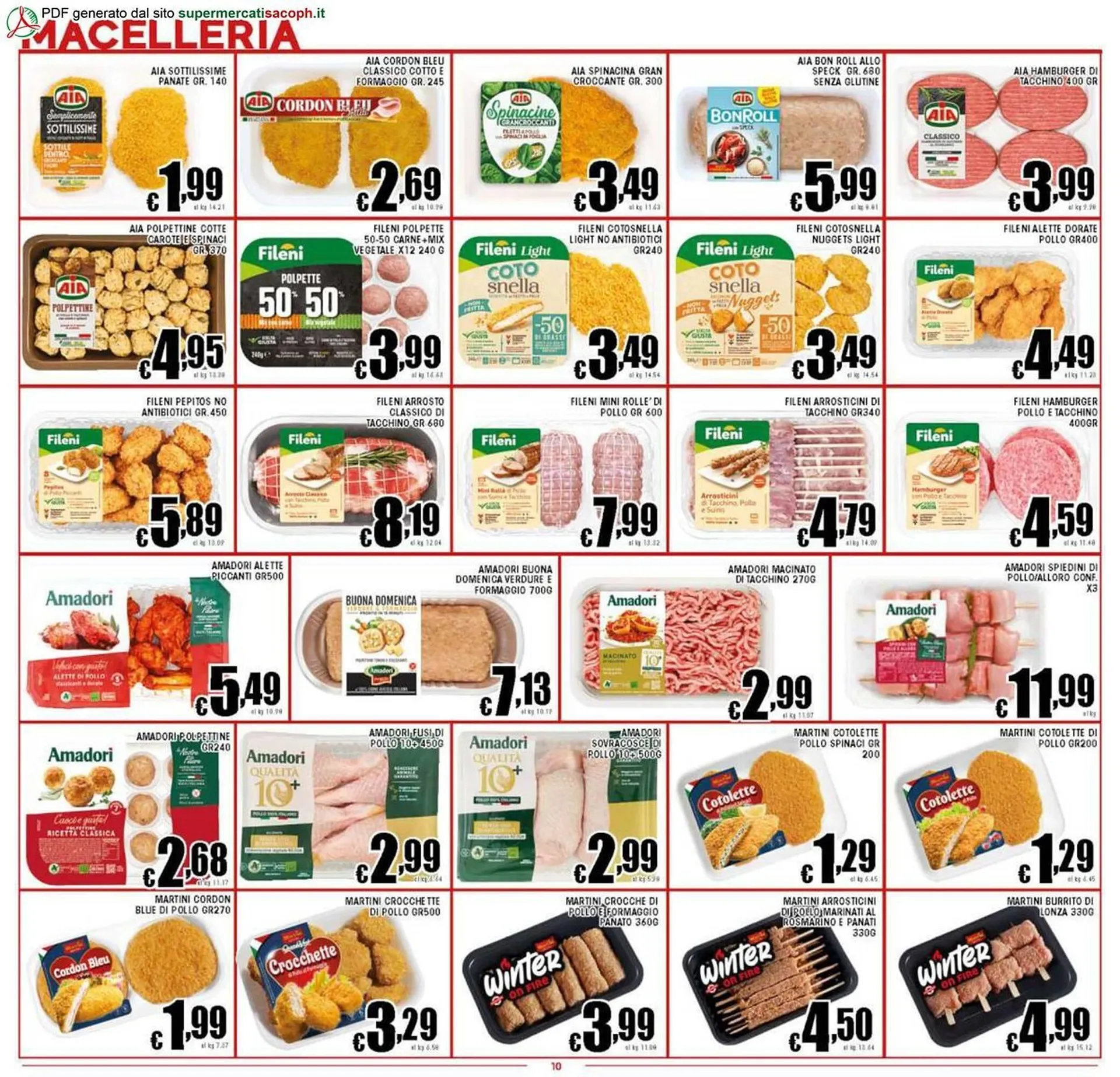 Volantino Sacoph da 29 ottobre a 6 novembre di 2025 - Pagina del volantino 10