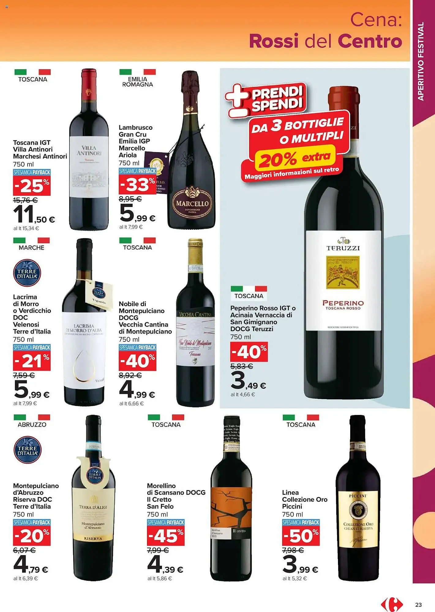 Volantino Carrefour Market da 18 maggio a 9 giugno di 2026 - Pagina del volantino 23