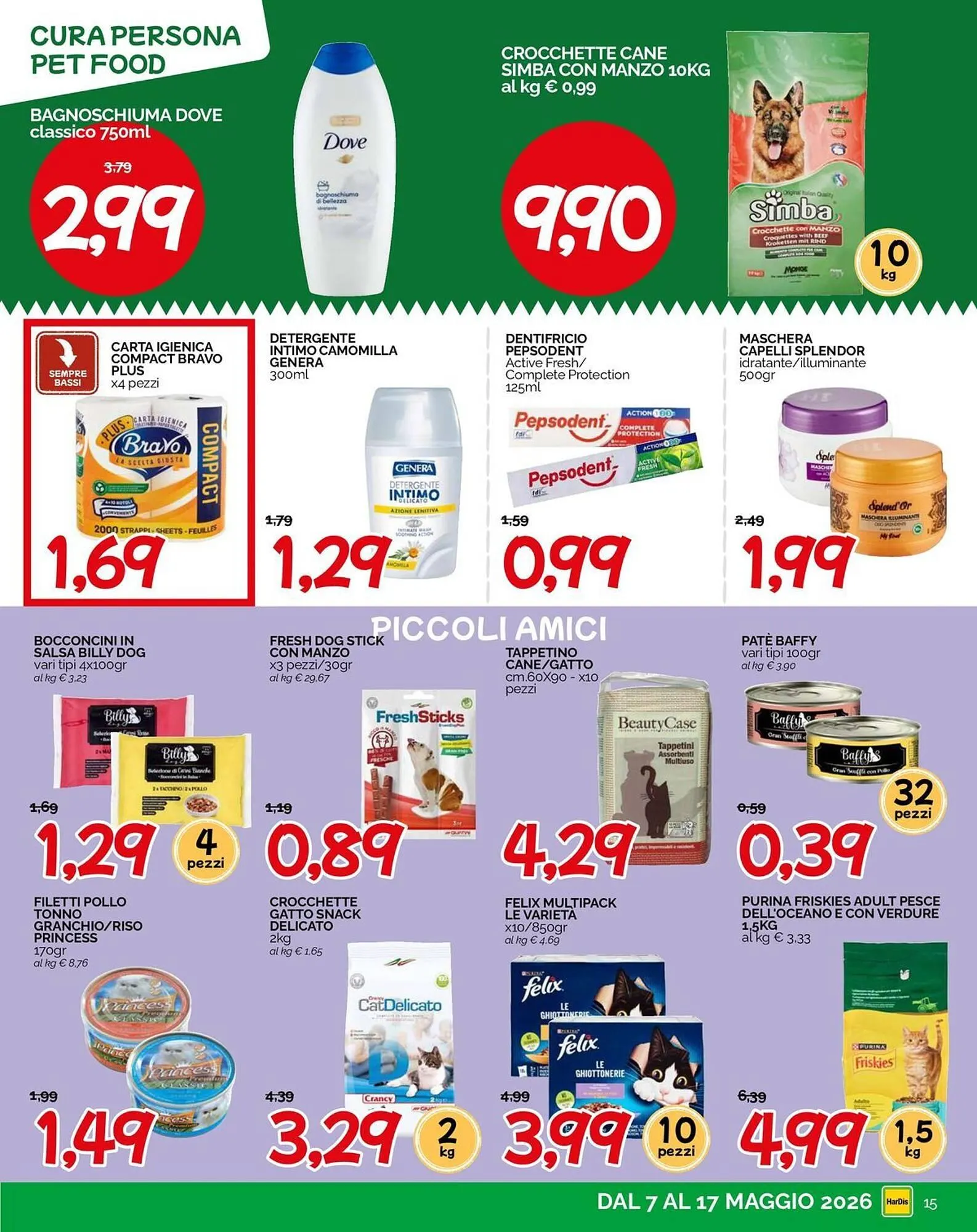 Volantino Hardis da 7 maggio a 17 maggio di 2026 - Pagina del volantino 15