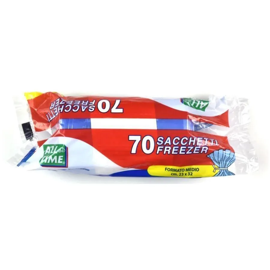 All Time Sacchetto Gelo Rotolo 23X32 CM 70 PZ