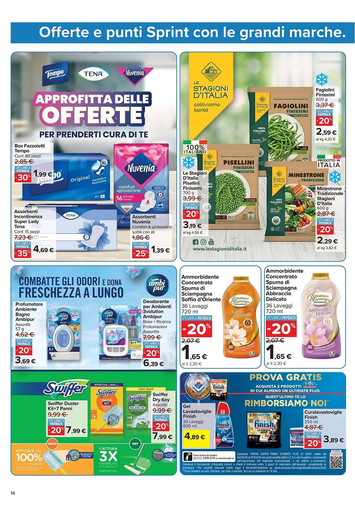Volantino Carrefour Market da 13 marzo a 23 marzo di 2026 - Pagina del volantino 14