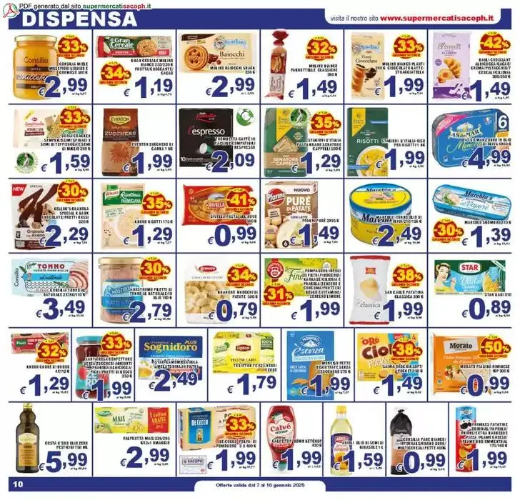Super offerte da 7 gennaio a 16 gennaio di 2025 - Pagina del volantino 10