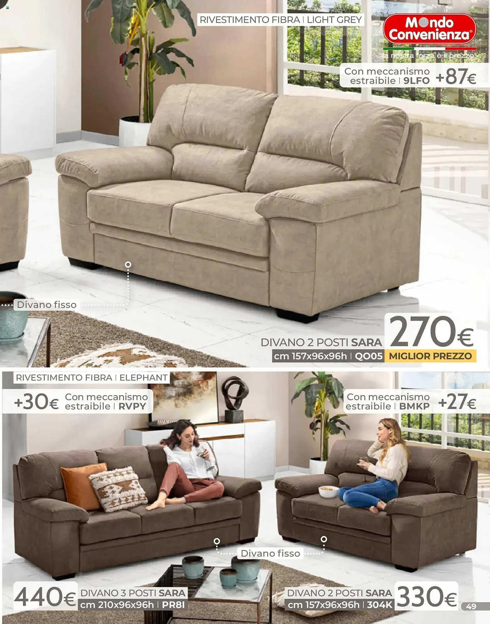 Volantino Mondo Convenienza da 4 gennaio a 31 gennaio di 2026 - Pagina del volantino 49
