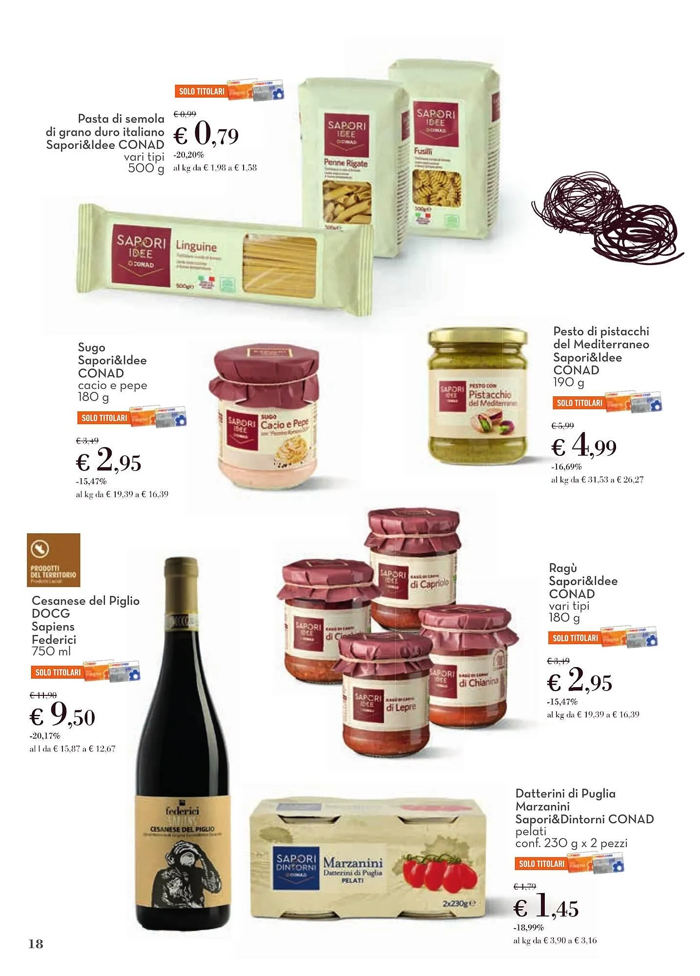 Volantino Conad da 1 dicembre a 31 dicembre di 2025 - Pagina del volantino 18