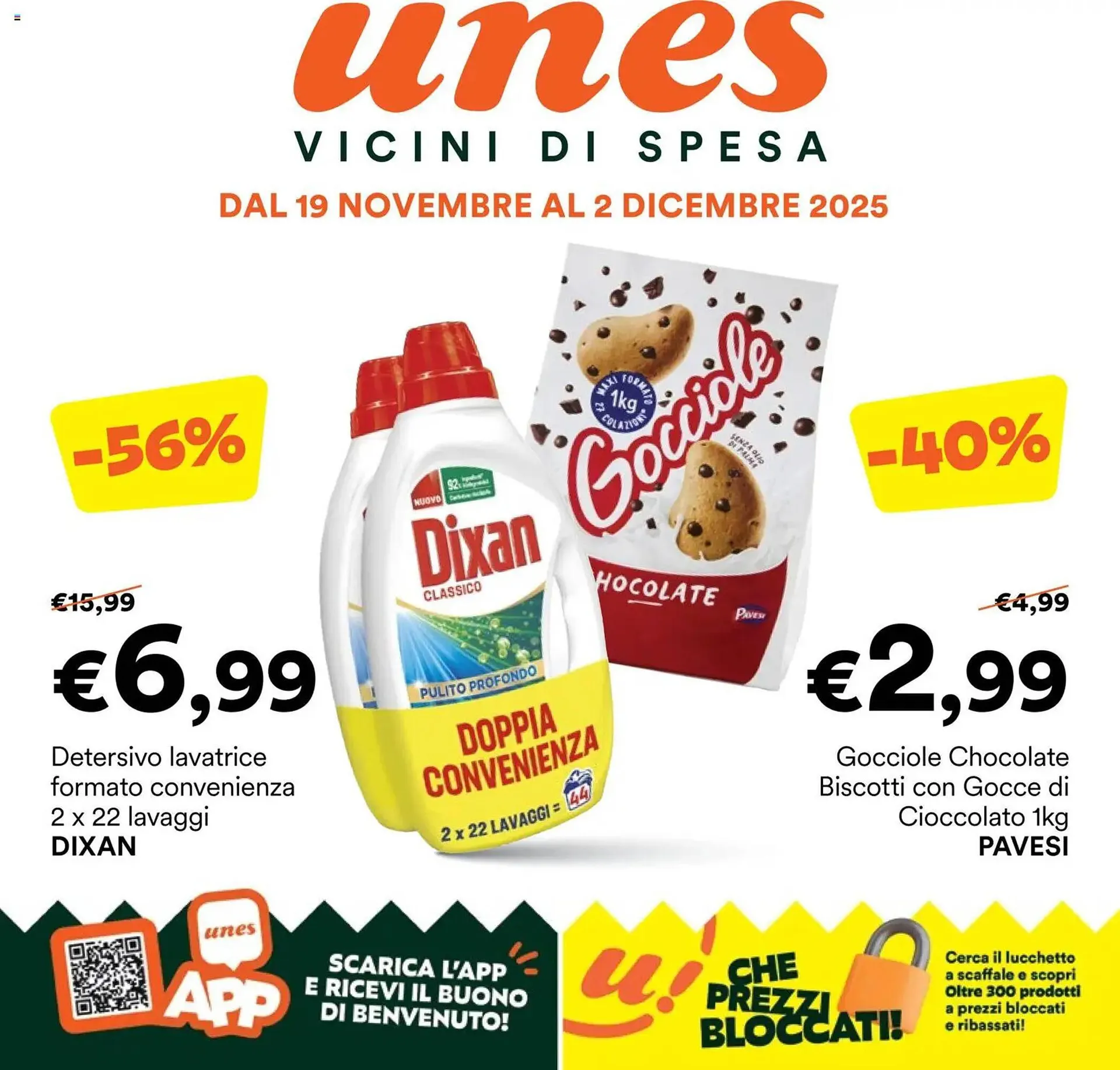 Volantino Unes da 18 novembre a 2 dicembre di 2025 - Pagina del volantino 1