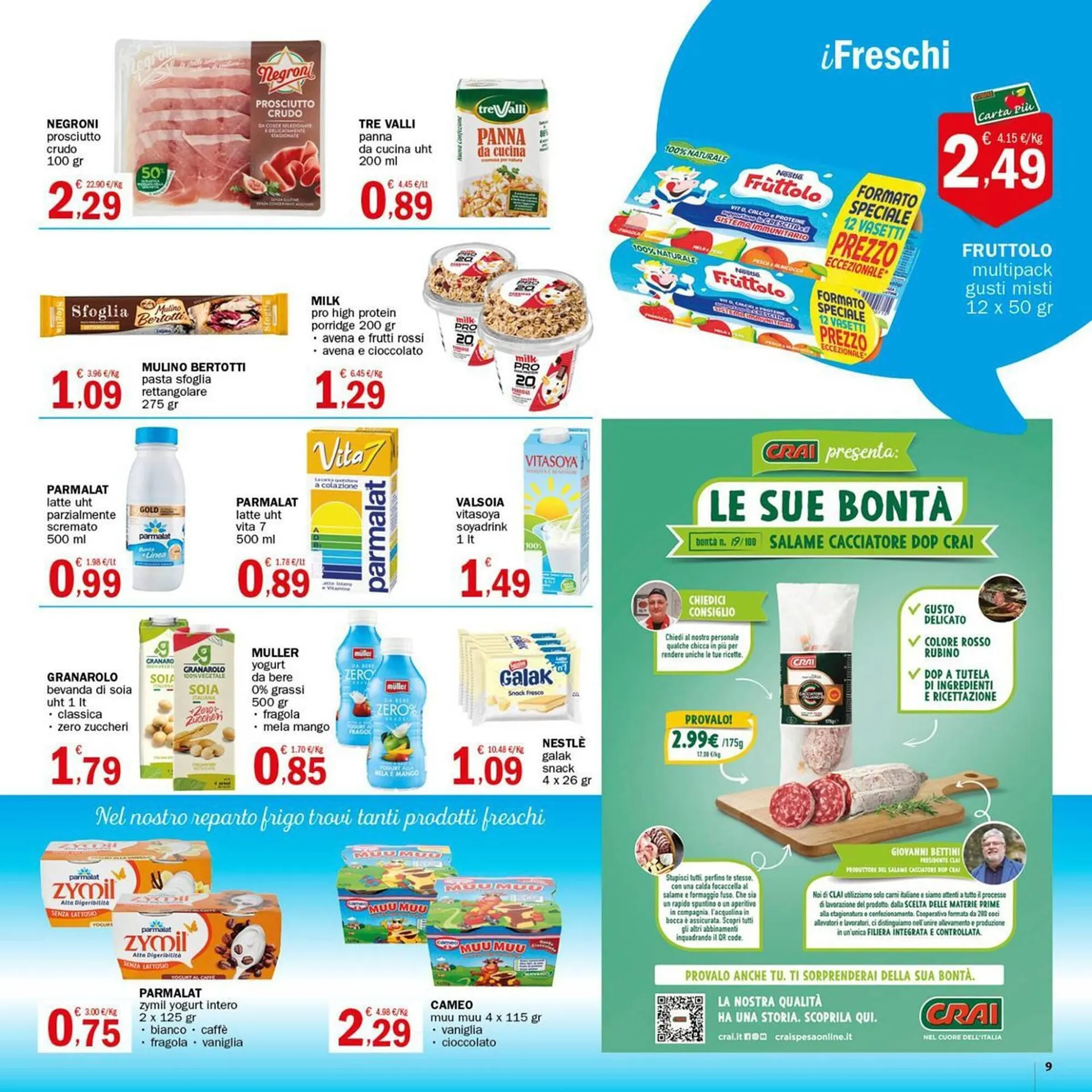 Volantino Crai da 3 aprile a 17 aprile di 2024 - Pagina del volantino 9