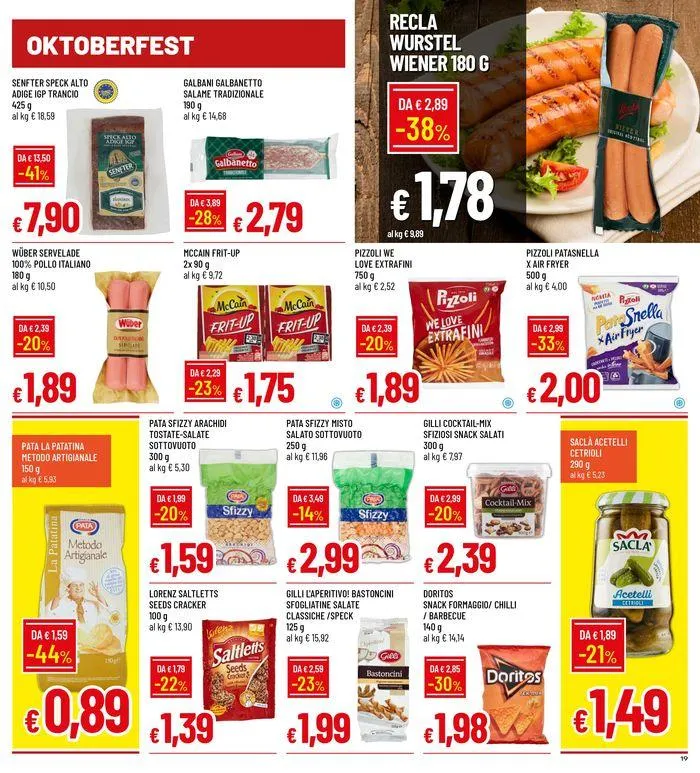 Sottoprezzo da 23 settembre a 9 ottobre di 2024 - Pagina del volantino 19