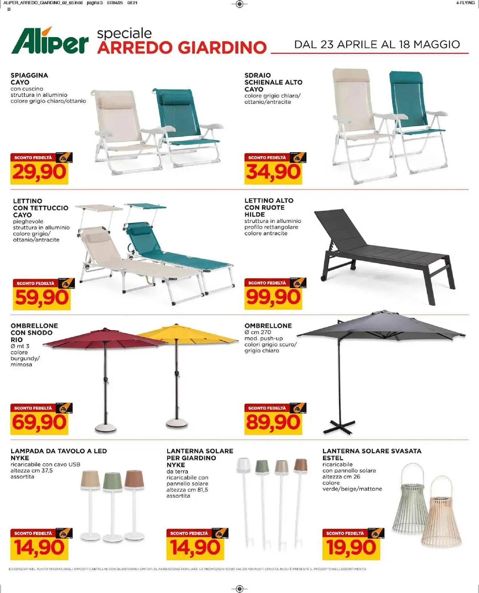Volantino Alì Supermercati da 23 aprile a 18 maggio di 2025 - Pagina del volantino 3