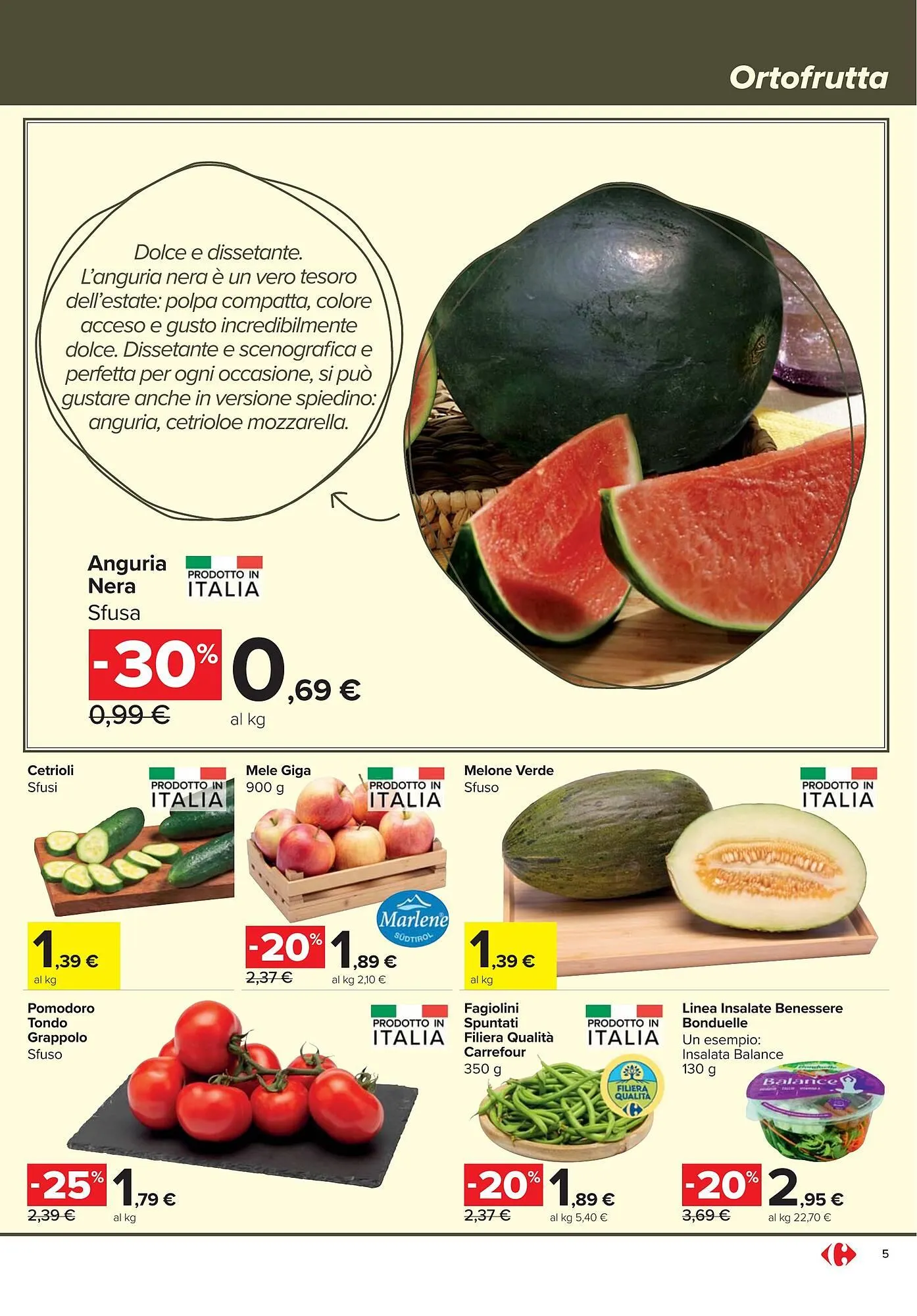 Volantino Carrefour Market da 24 luglio a 6 agosto di 2025 - Pagina del volantino 5