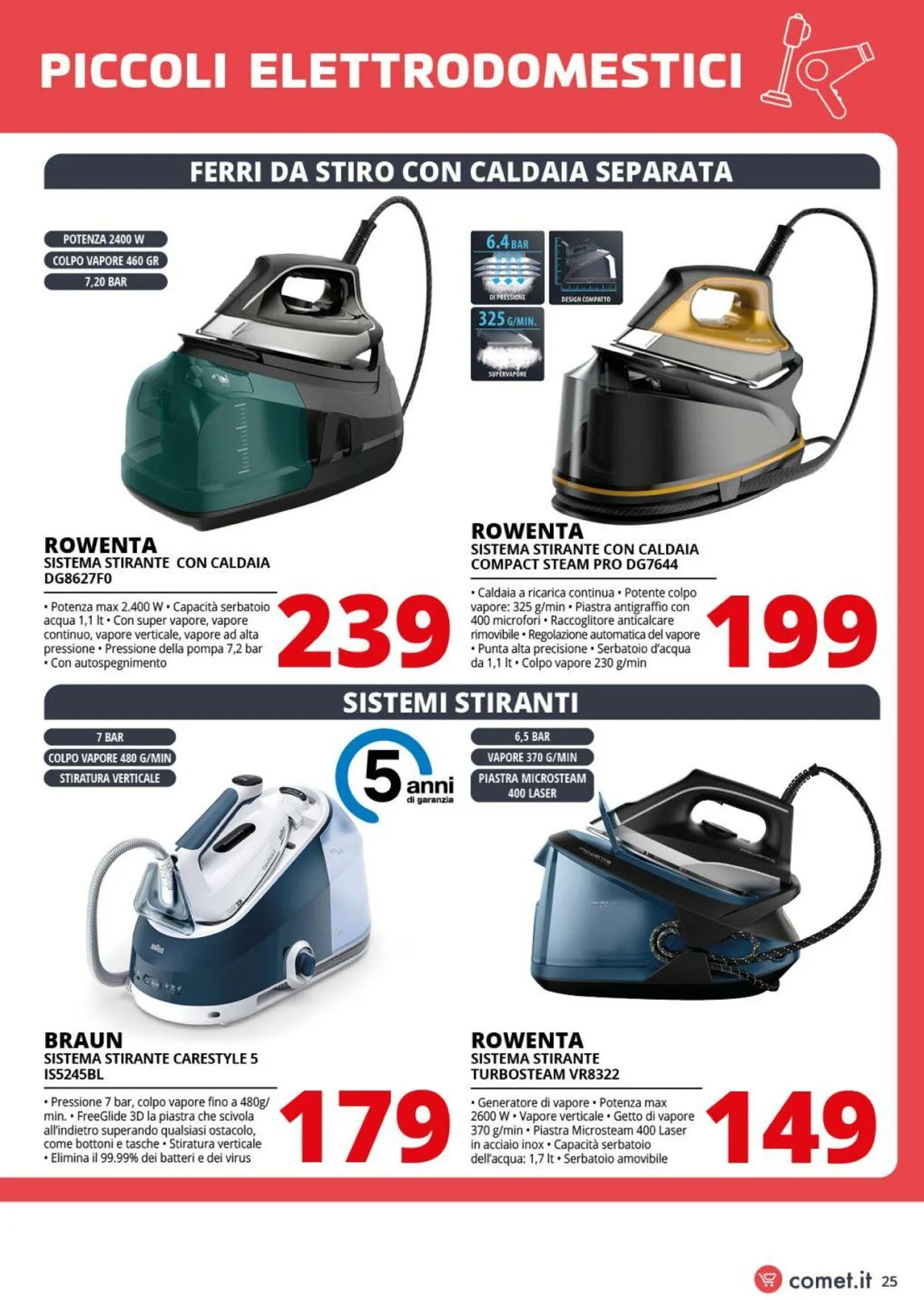 Comet Volantino attuale da 22 agosto a 11 settembre di 2025 - Pagina del volantino 25