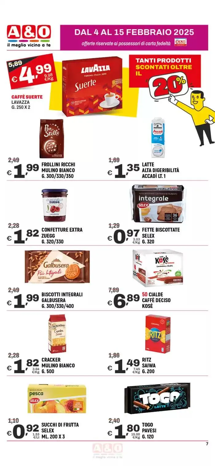 La qualità conveniente da 4 febbraio a 15 febbraio di 2025 - Pagina del volantino 7