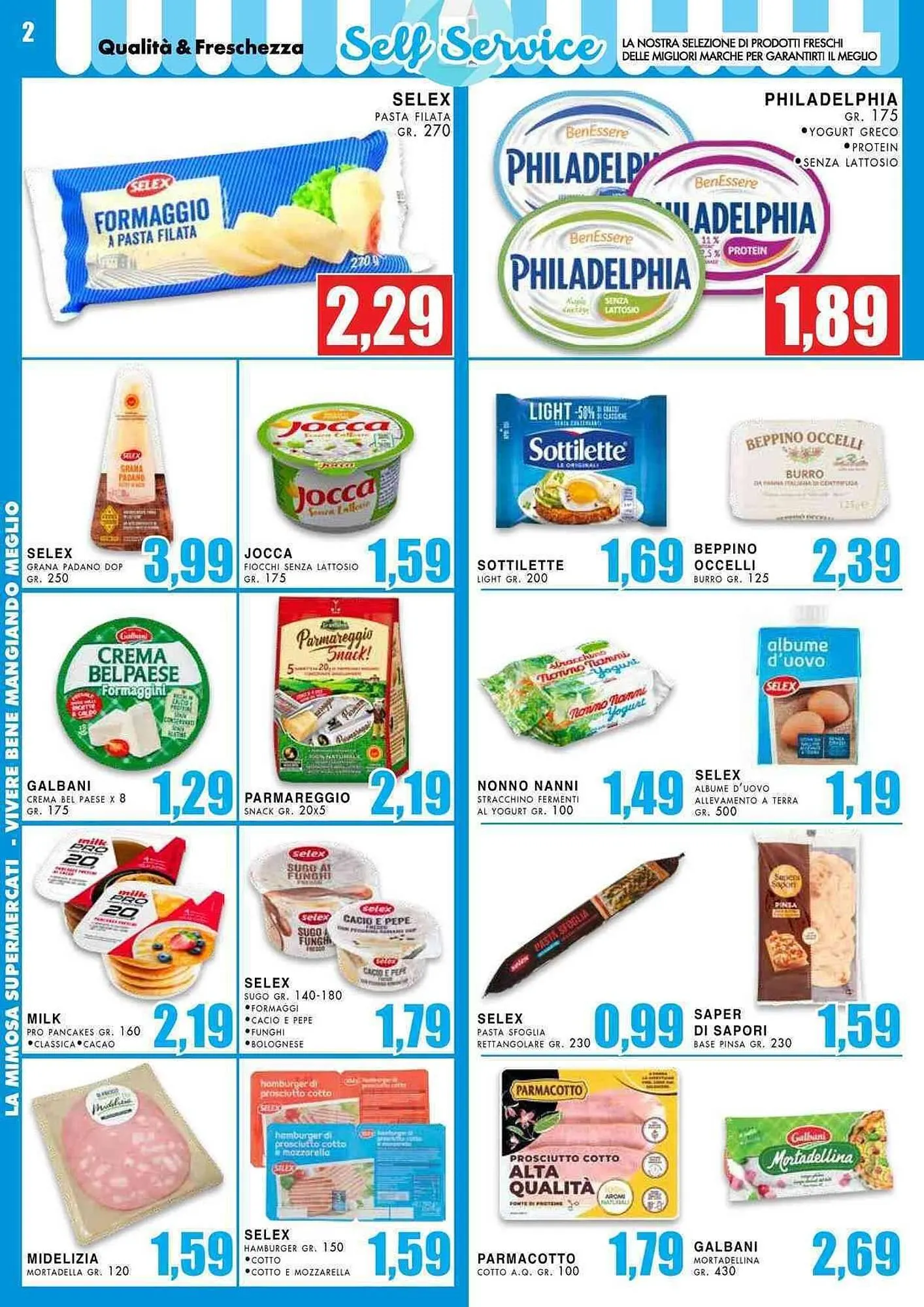 Volantino La Mimosa Supermercati da 28 luglio a 10 agosto di 2025 - Pagina del volantino 2