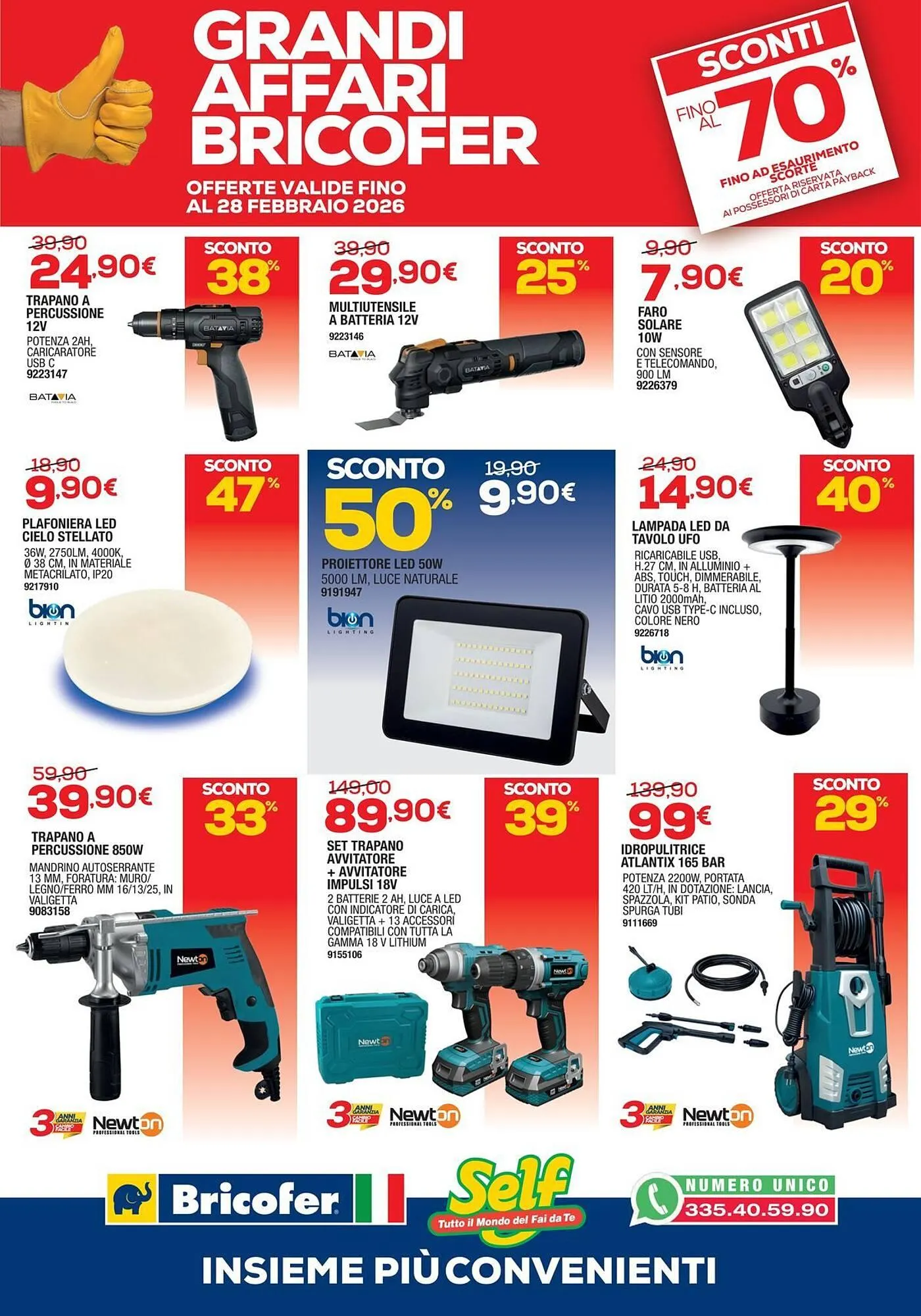Volantino Bricofer da 27 gennaio a 28 febbraio di 2026 - Pagina del volantino 8