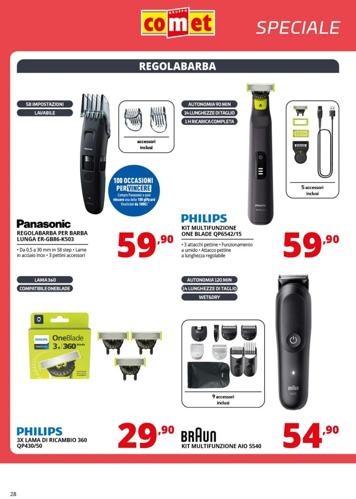 Comet Volantino attuale da 6 novembre a 12 novembre di 2025 - Pagina del volantino 28