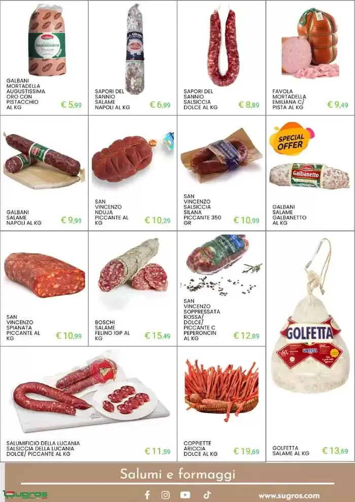 Offerte Sugros da 28 ottobre a 16 novembre di 2024 - Pagina del volantino 8