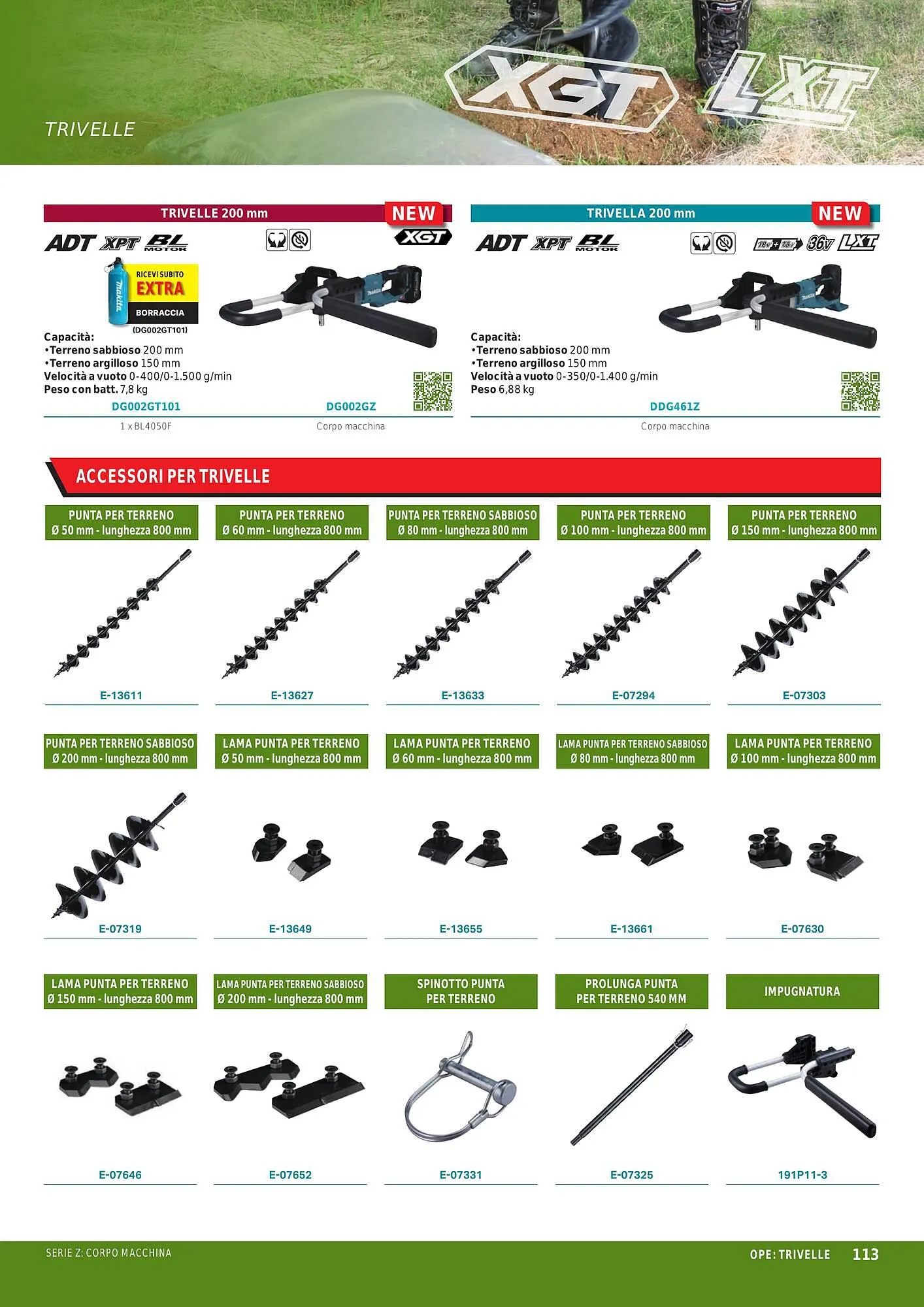 Volantino Makita da 1 ottobre a 31 marzo di 2024 - Pagina del volantino 115