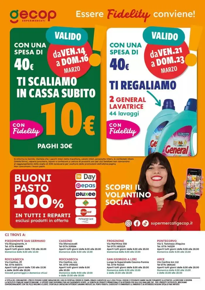Sottocosto freschi da 10 marzo a 23 marzo di 2025 - Pagina del volantino 20