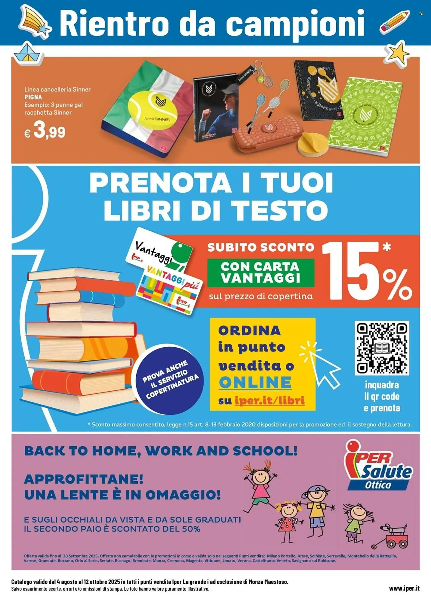 Volantino Iper La Grande da 4 agosto a 12 ottobre di 2025 - Pagina del volantino 24