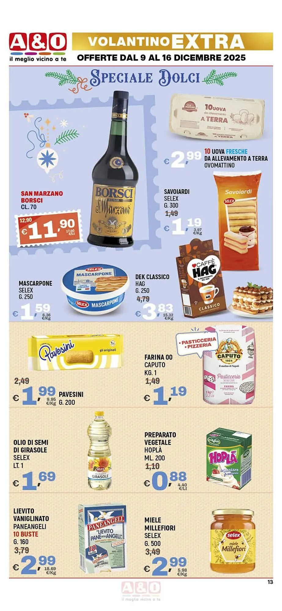Volantino A&O da 9 dicembre a 16 dicembre di 2025 - Pagina del volantino 13