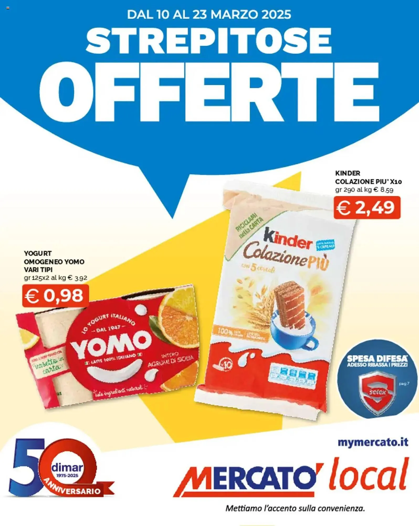 Volantino Mercatò - 1