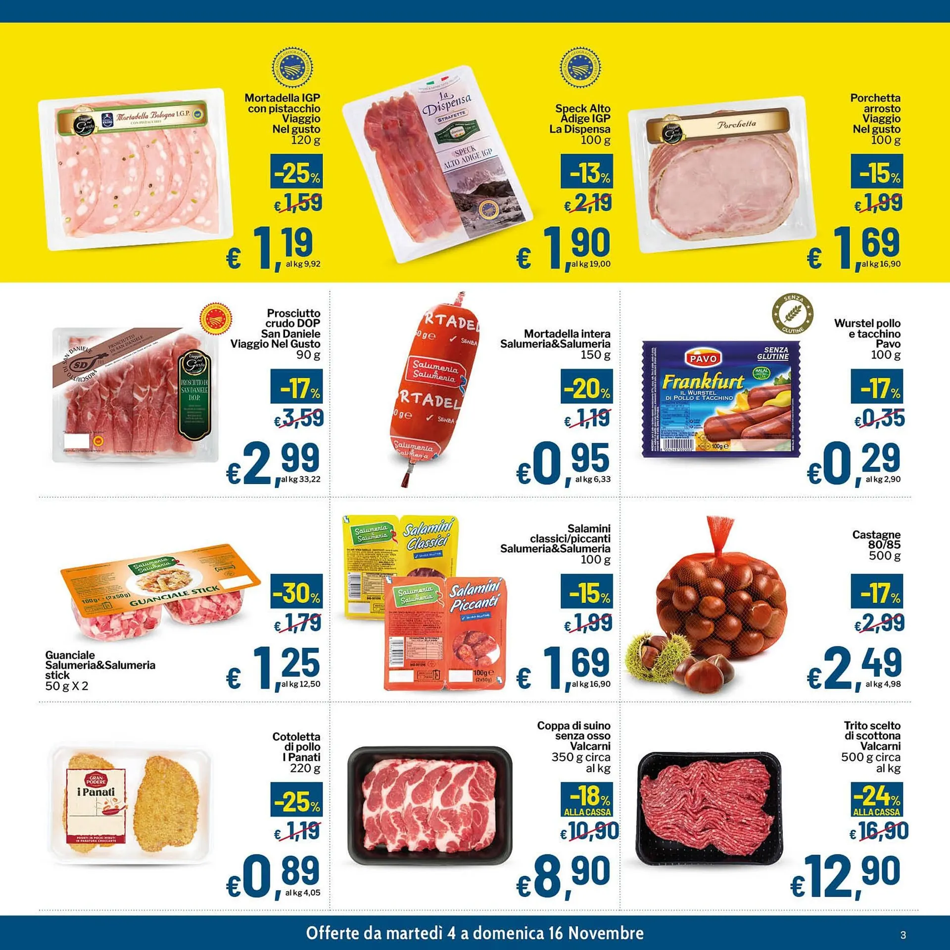 Volantino Qui Discount da 4 novembre a 16 novembre di 2025 - Pagina del volantino 3