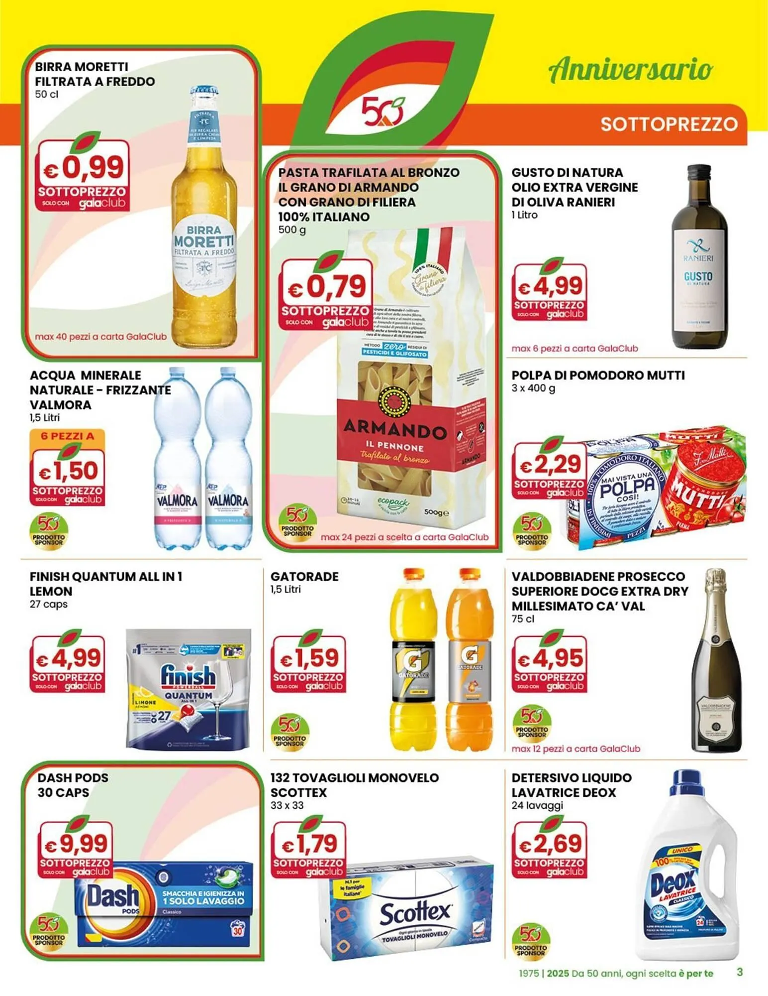 Volantino Gala Supermercati da 2 luglio a 15 luglio di 2025 - Pagina del volantino 3