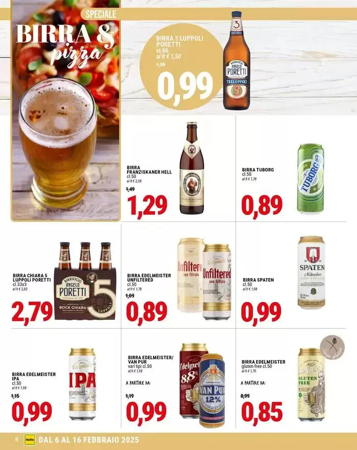 Carrello convenienza da 6 febbraio a 16 febbraio di 2025 - Pagina del volantino 8