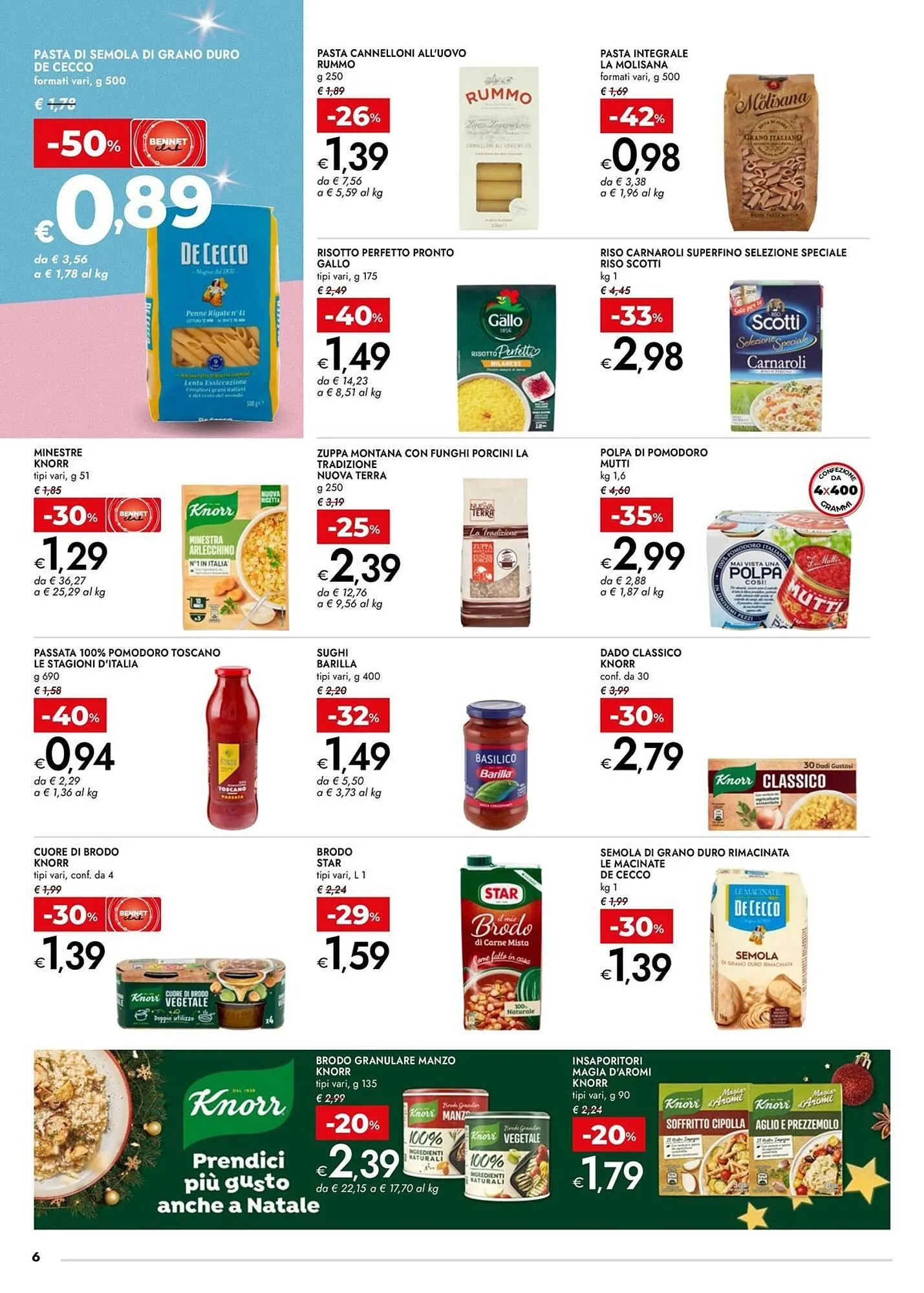 Volantino Bennet da 11 dicembre a 24 dicembre di 2025 - Pagina del volantino 6