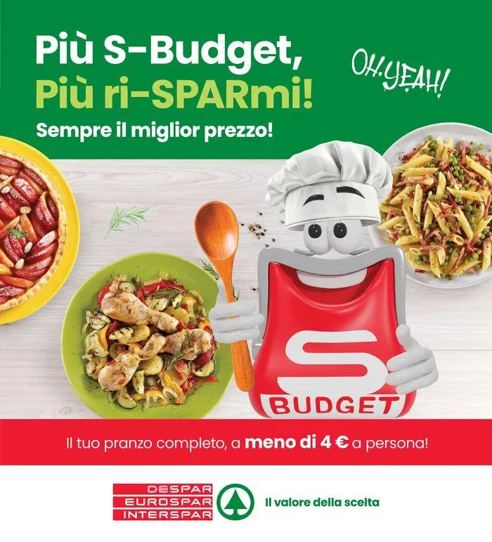 Più S-Budget, più ri-SPARmi! da 19 settembre a 16 ottobre di 2024 - Pagina del volantino 1
