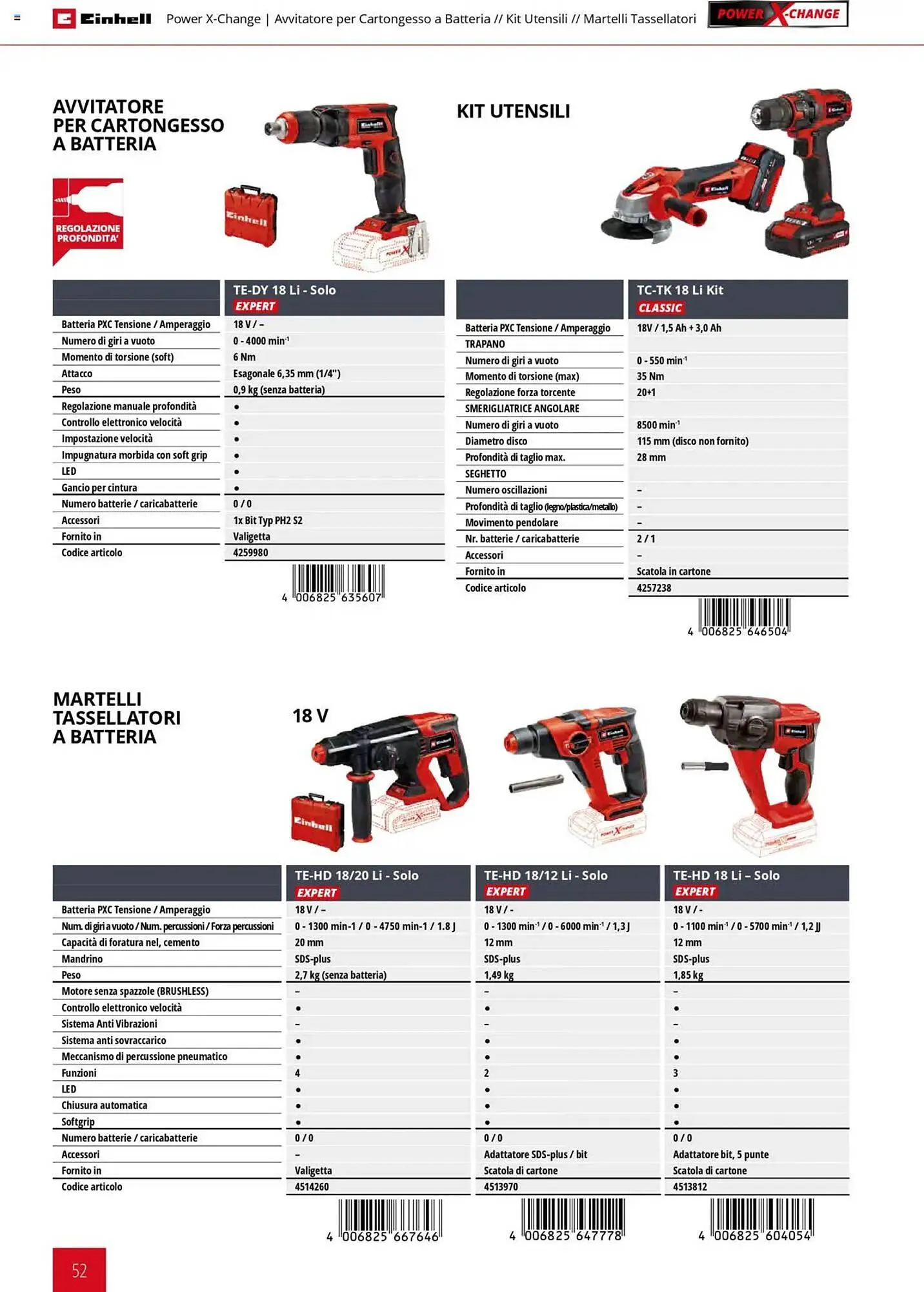 Volantino Einhell da 6 febbraio a 6 febbraio di 2026 - Pagina del volantino 52