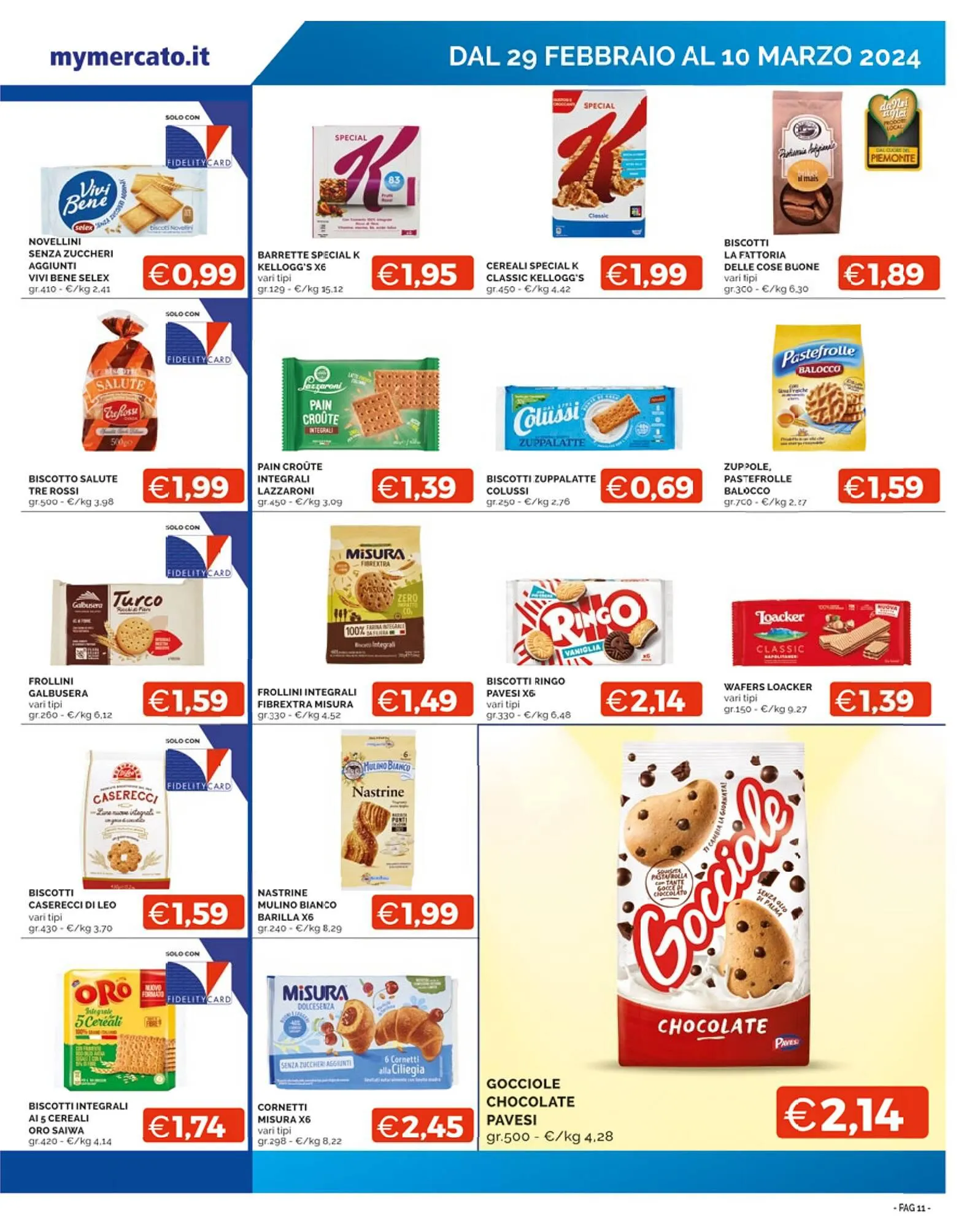 Volantino Mercatò Extra da 29 febbraio a 10 marzo di 2024 - Pagina del volantino 11