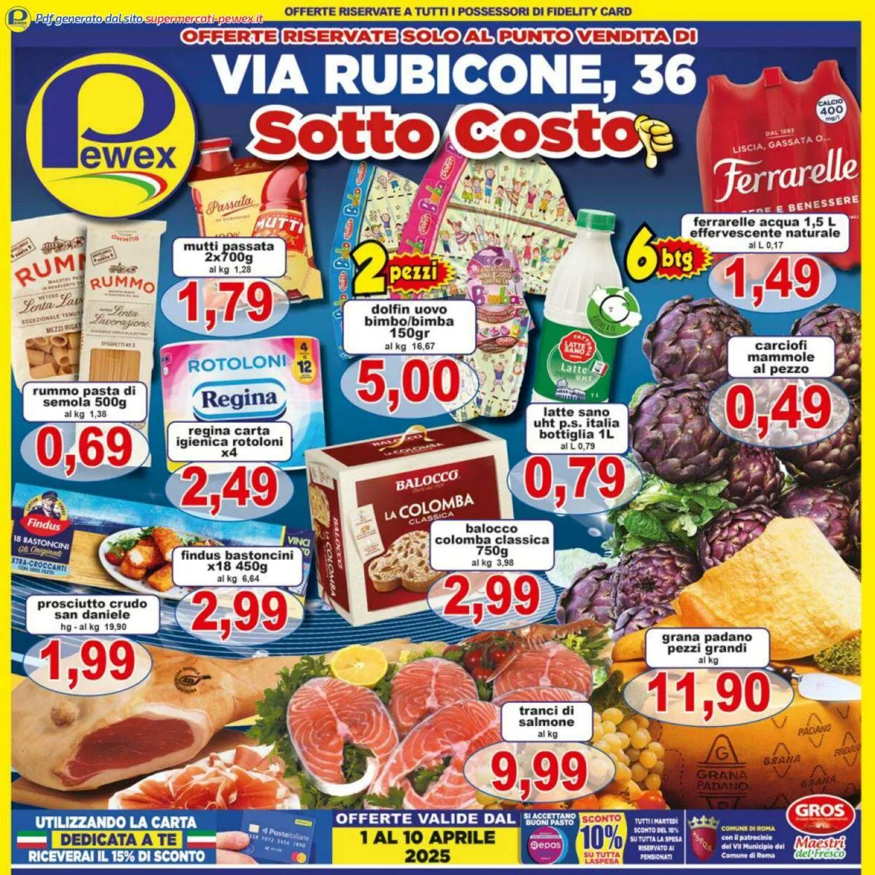 Pewex Volantino attuale da 29 aprile a 13 maggio di 2025 - Pagina del volantino 1