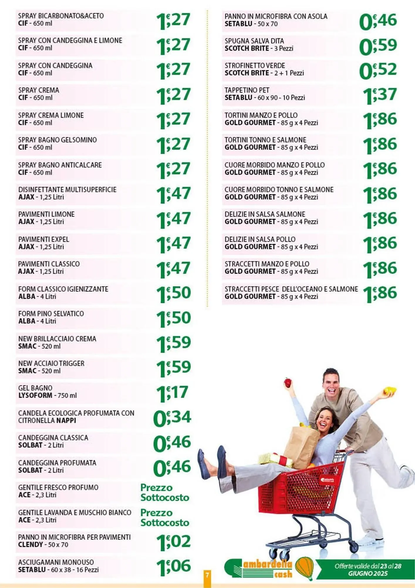 Volantino Gambardella Cash da 23 giugno a 28 giugno di 2025 - Pagina del volantino 7