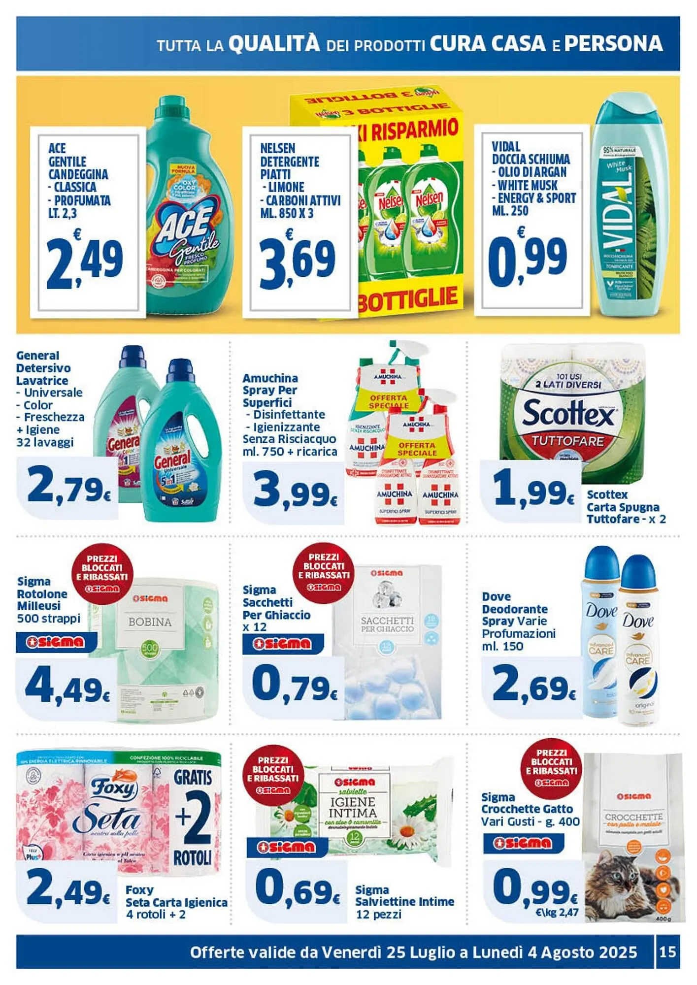 Volantino Ok Sigma da 25 luglio a 4 agosto di 2025 - Pagina del volantino 15
