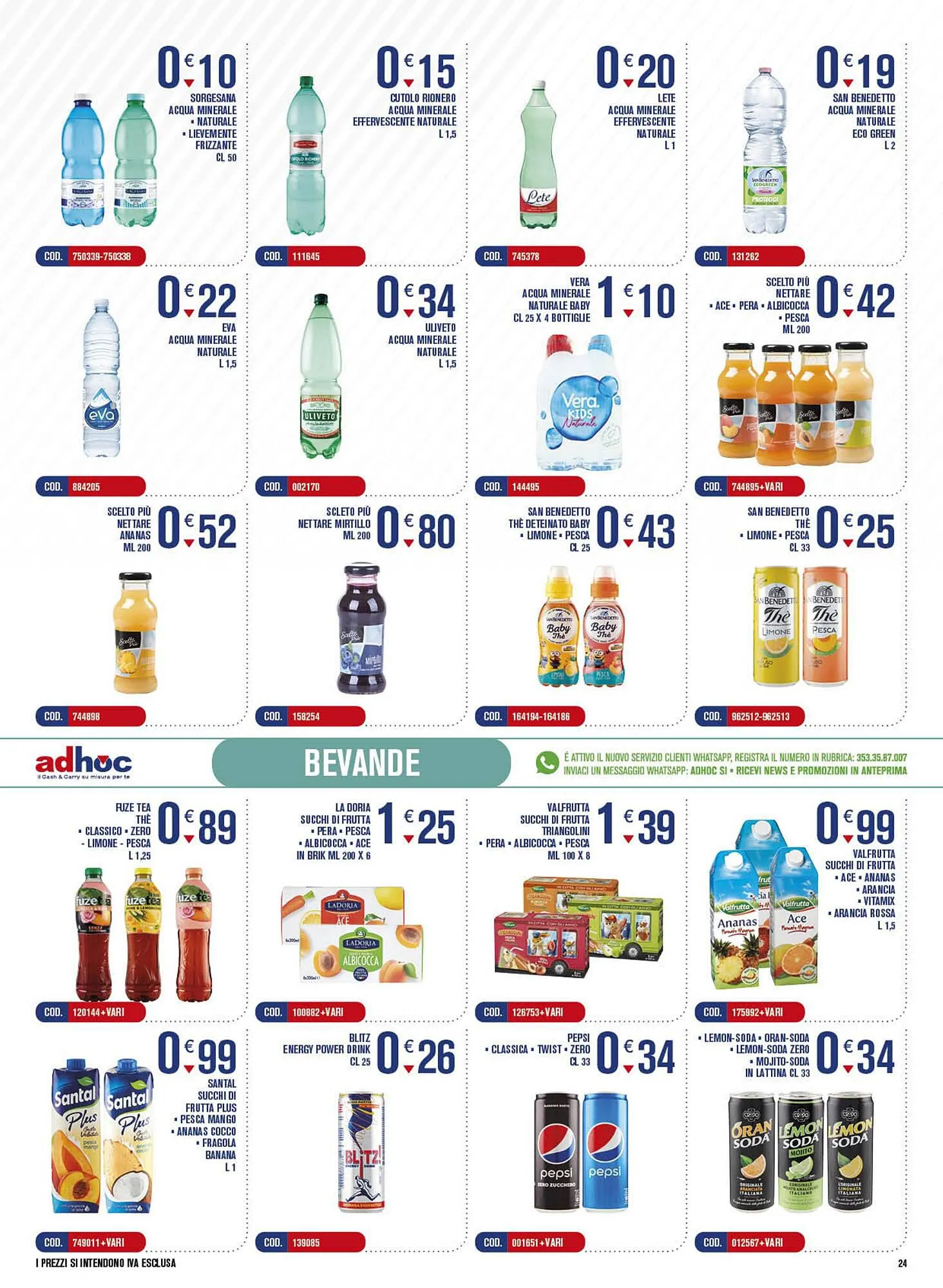 Volantino Adhoc da 2 aprile a 14 aprile di 2024 - Pagina del volantino 24