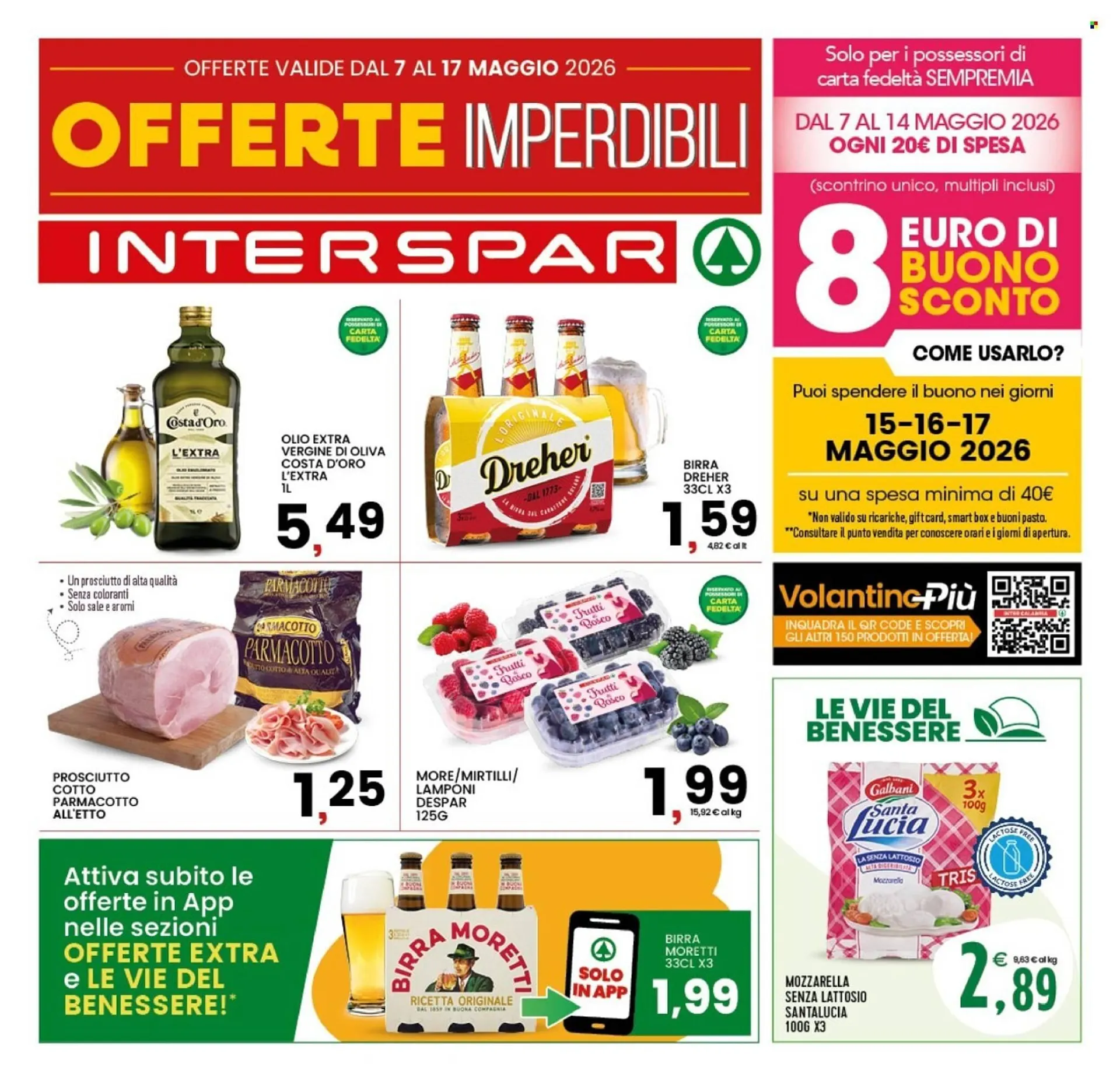 Volantino Interspar da 7 maggio a 17 maggio di 2026 - Pagina del volantino 1